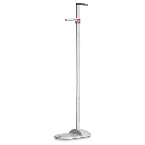 Estadimetro Mecanico Con Nivelador 20 - 205 Cm Div 1Mm Portatil