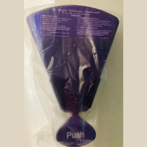 Bomba manual y soporte de pared para Antiséptico para Manos Avagard 3M