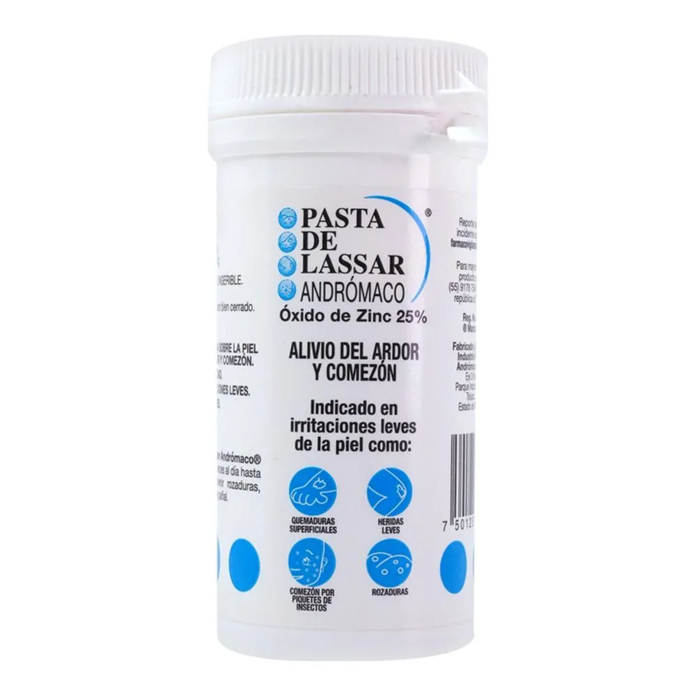 Pasta Lassar Andromaco Tarro 60 G