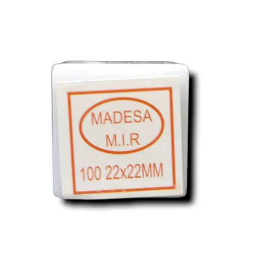 Cubreobjetos Para Microscopio 22x22mm 100piezas Marca Buena: MADESA