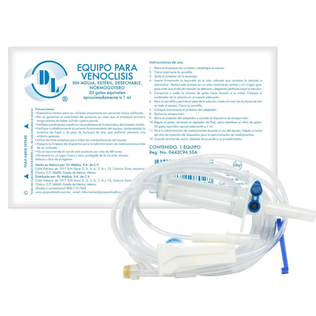 [DLNORMO] Normogotero DL S/A Equipo Para Venoclisis