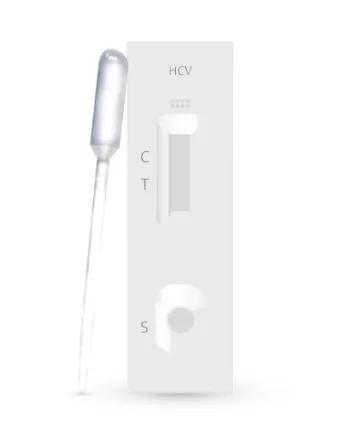 Prueba para detección de Anticuerpos de Hepatitis C en cassete