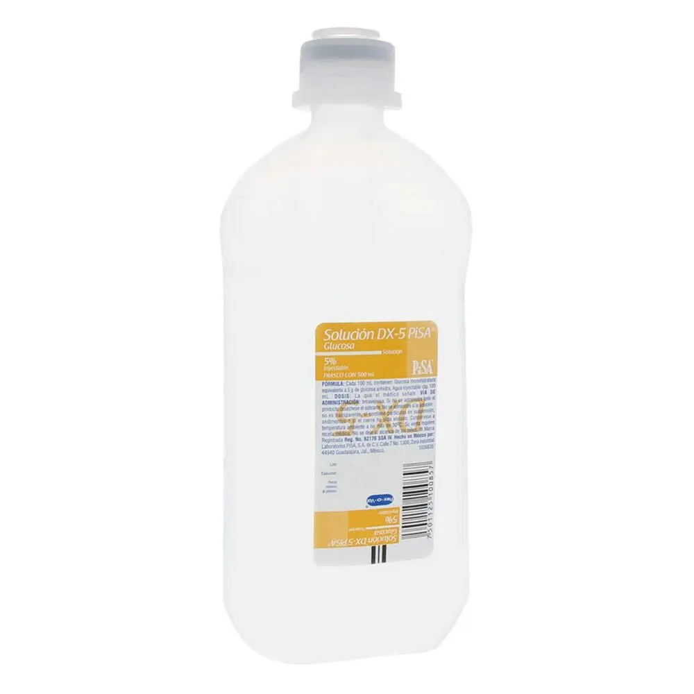 Solución DX-10 500 ml Pisa (Dextrosa Al 10%)