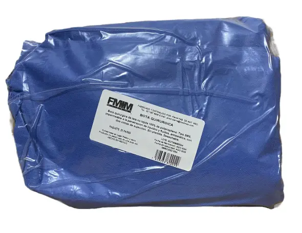 [MM19] Bota Cirujano C/25 pares (SMS 25 grs) sin plantilla