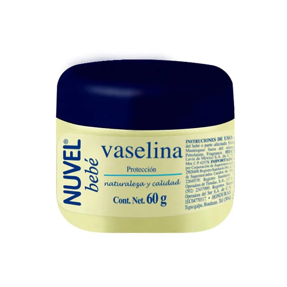 Vaselina Nuvel Protección Para Bebé 60 G