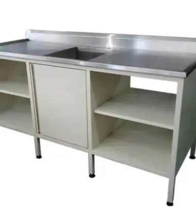 Mesa Alta Con Tarja y Trampa Para Yesos