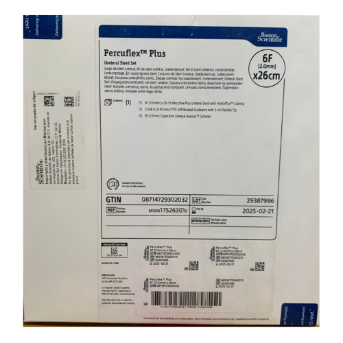 SET DE STENT URETERAL BOSTON SCIENTIFIC