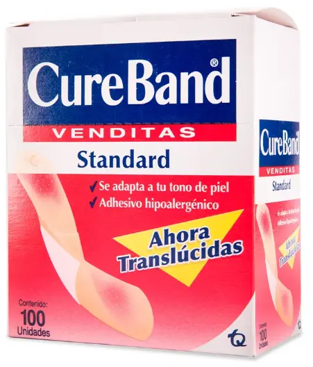Cureband Curitas Venditas largos c/100