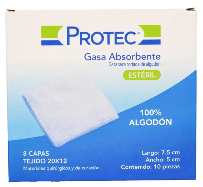 Gasa Est Protec 7.5x5 C/10
