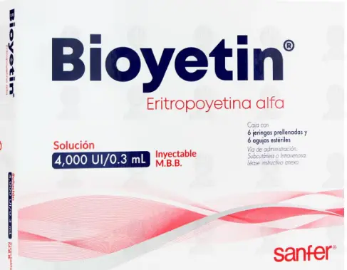 [7502213140397] Eritropoyetina 4000 U Sol. Iny. Caja C/6