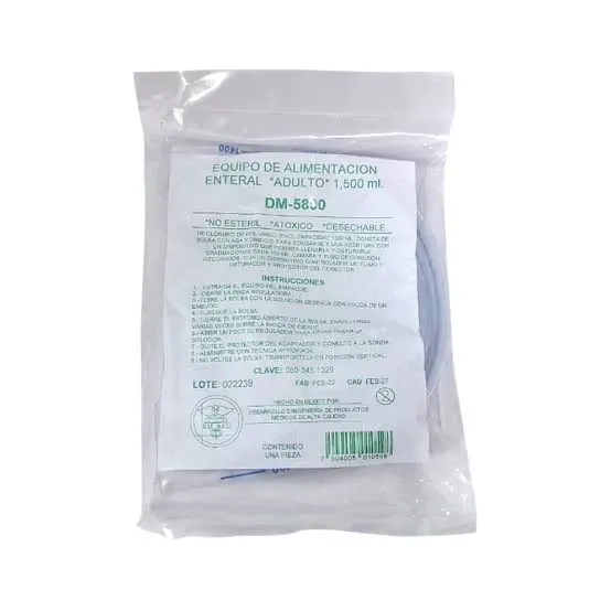 Bolsa De Alimentación Forzada Adulto 1500Ml