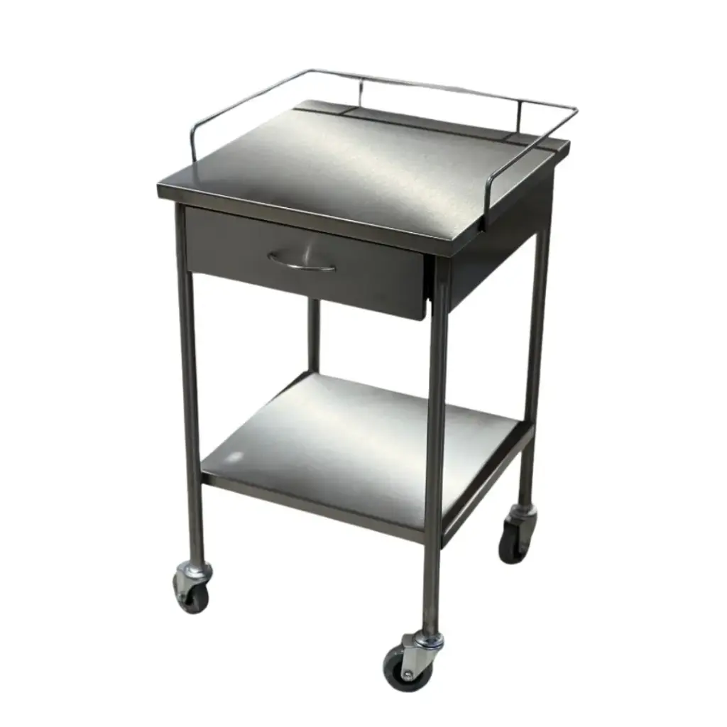 Mesa Pasteur De Acero Inoxidable Con Cajon