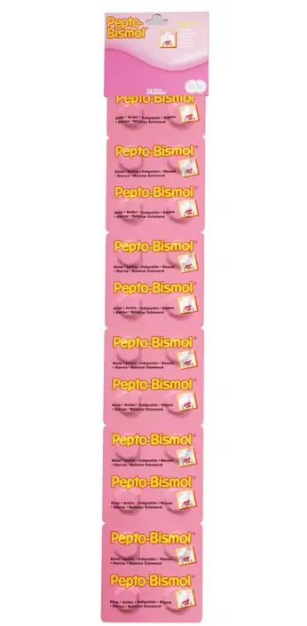 Pepto-Bismol Tira 24 Tab Mast
