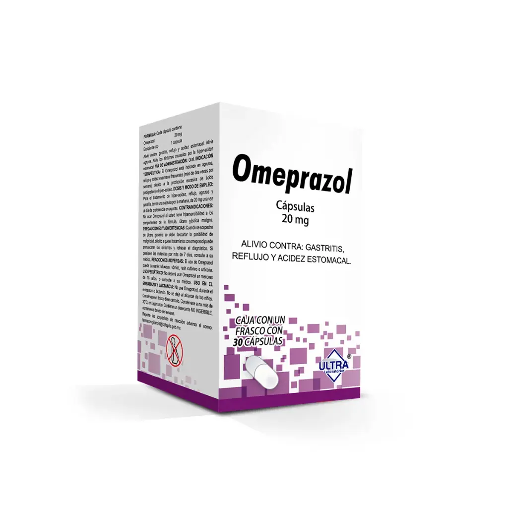 Omeprazol 20MG 30 CAPS L GEN