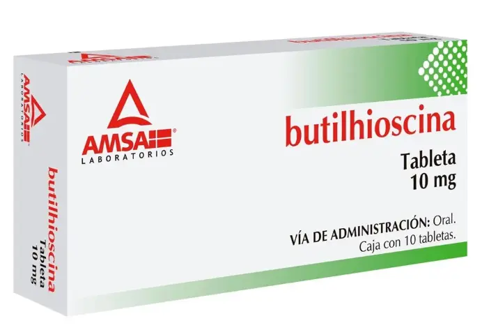 Butilhioscina 10mg 10 Tab