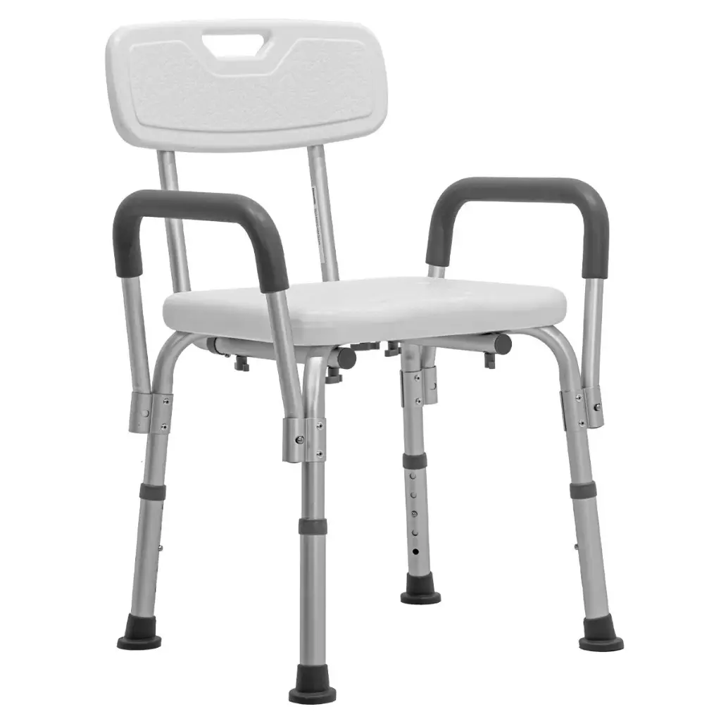 Silla de ducha con respaldo