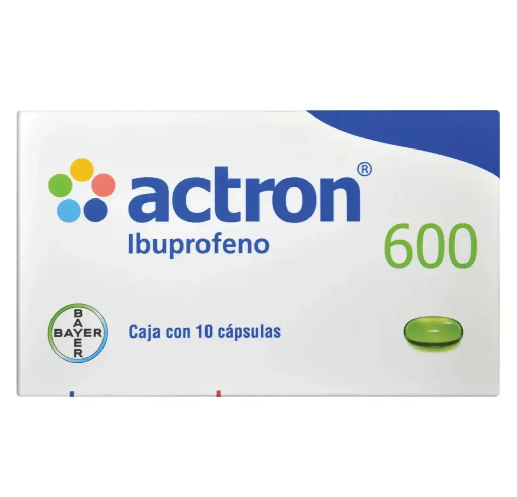 Actron 600 Mg 10 Caps