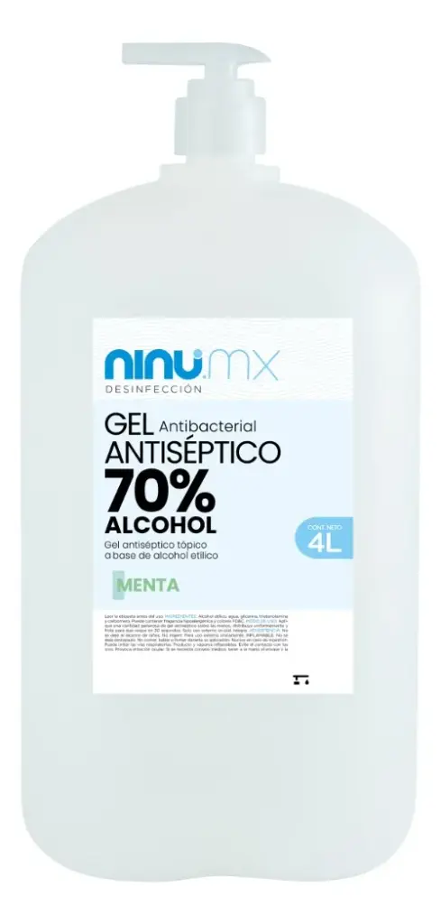 Gel Antibacterial Galón 4L con dosificador