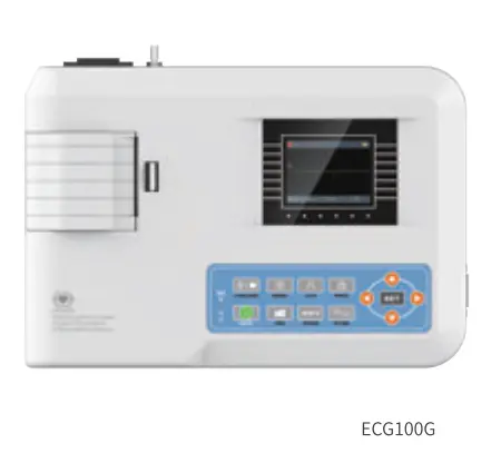 [ECG-100G] Electrocardiógrafo Portátil de 1 Canal (12 deriv)  – CONTEC ECG100G