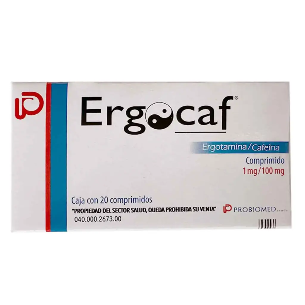 [7503000645712] Ergocaf 1/100 Mg 20 Comprimidos