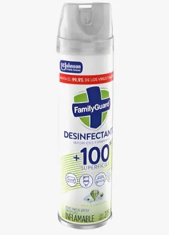 Desinfectante en Aerosol Family Guard 275ml