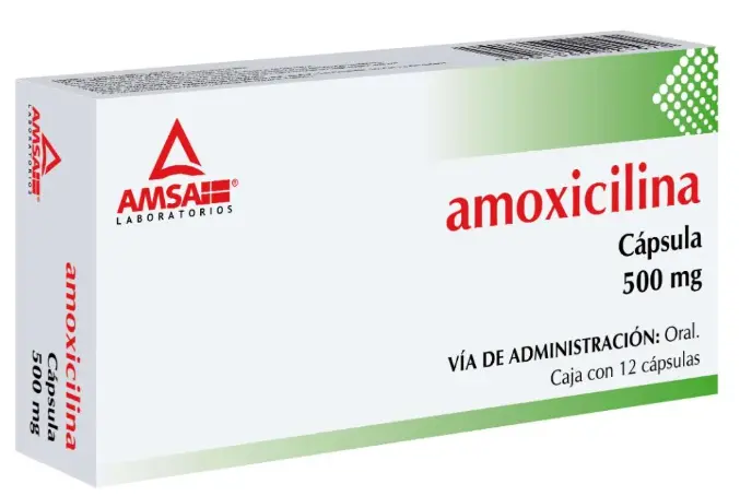 Amoxicilina 500mg 12 Caps