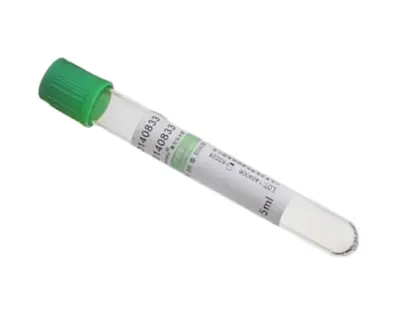 Tubo al vacío con Heparina de Sodio 13×75 mm 4 ml