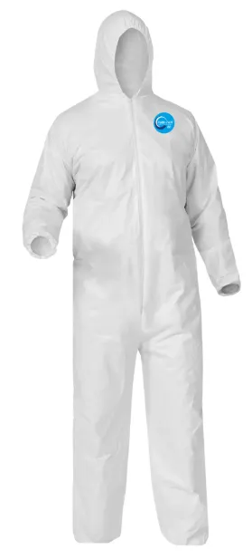 Overol blanco desechable grande