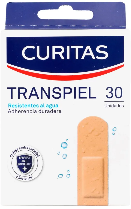 Curitas Transpiel Resistentes al Agua con 30