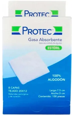 Gasa Est Protec 7.5x5 C/100