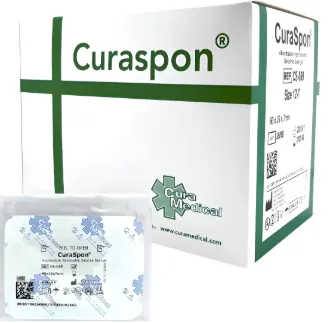[cs-010] Esponja hemostatica absorbible Gelatina CURASPON cs-010