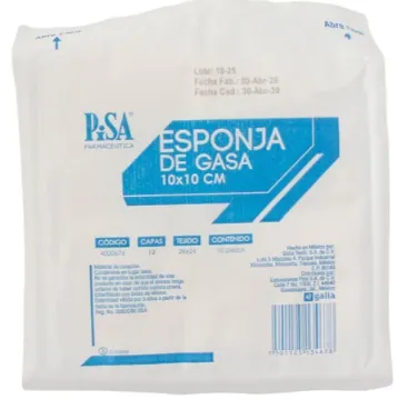 [4000674] Gasa 10x10 c/10 pisa esteril Con Trama Pisa