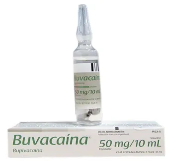 BUVACAINA 50 MG/10 ML SOLUCION INYECTABLE CAJA C/1 AMPOLLETA PISA (BUPIVACAINA)