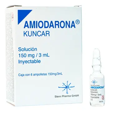 [7506317700631] Amiodarona 150 Mg./ 3ml. C/6 Sol. Iny