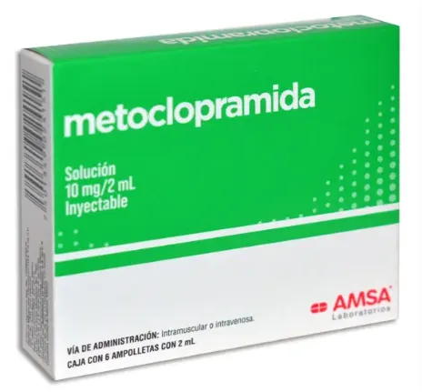 Metoclopramida 10mg/2 Ml C/6 Amp