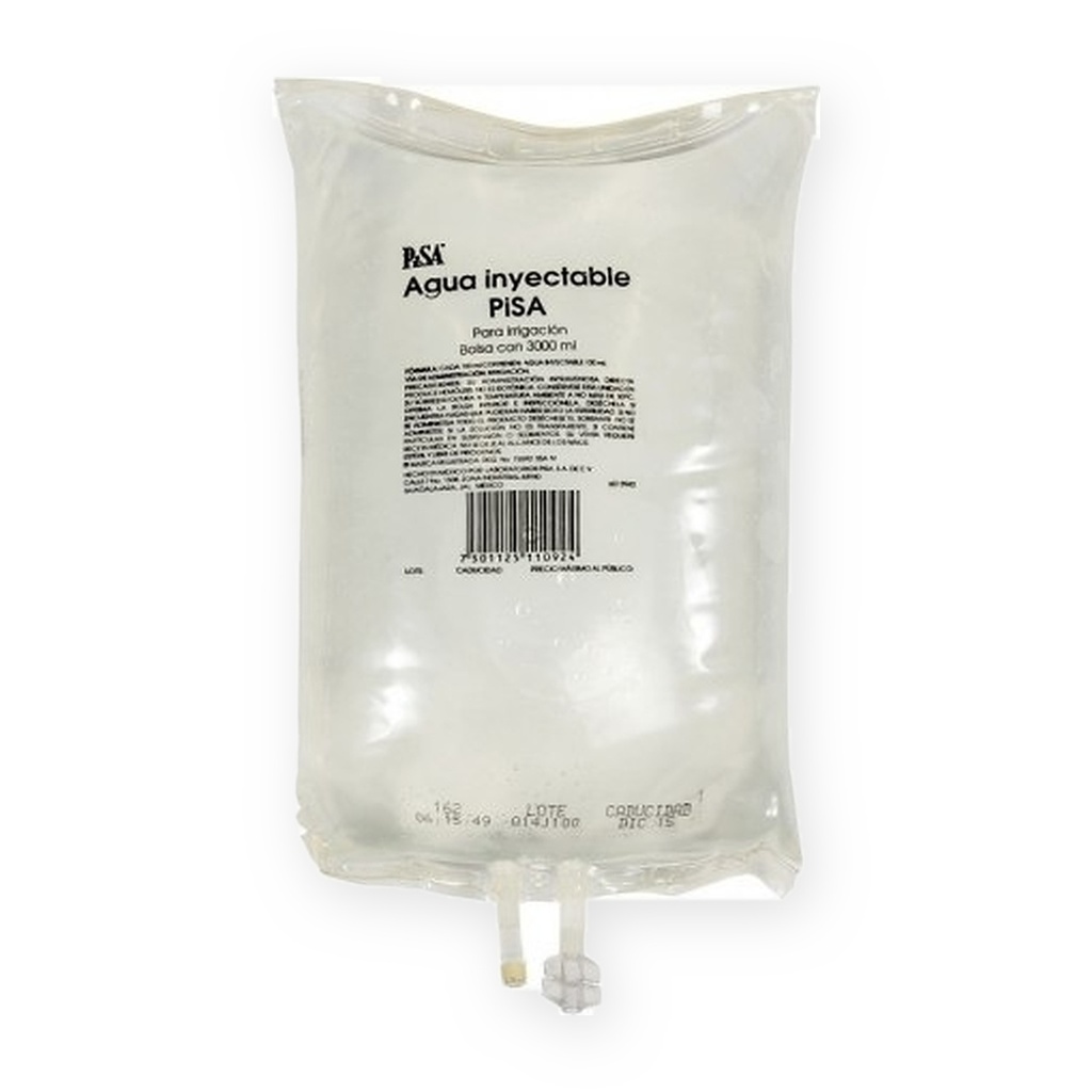 Agua Inyectable 3000ml PISA