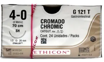 Catgut Cromico 4-0 Sh (Gastro)
