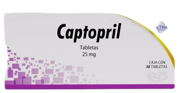 CAPTOPRIL 25 MG 30 TAB