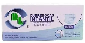 Cubrebocas Infantil c/50 Dentilab
