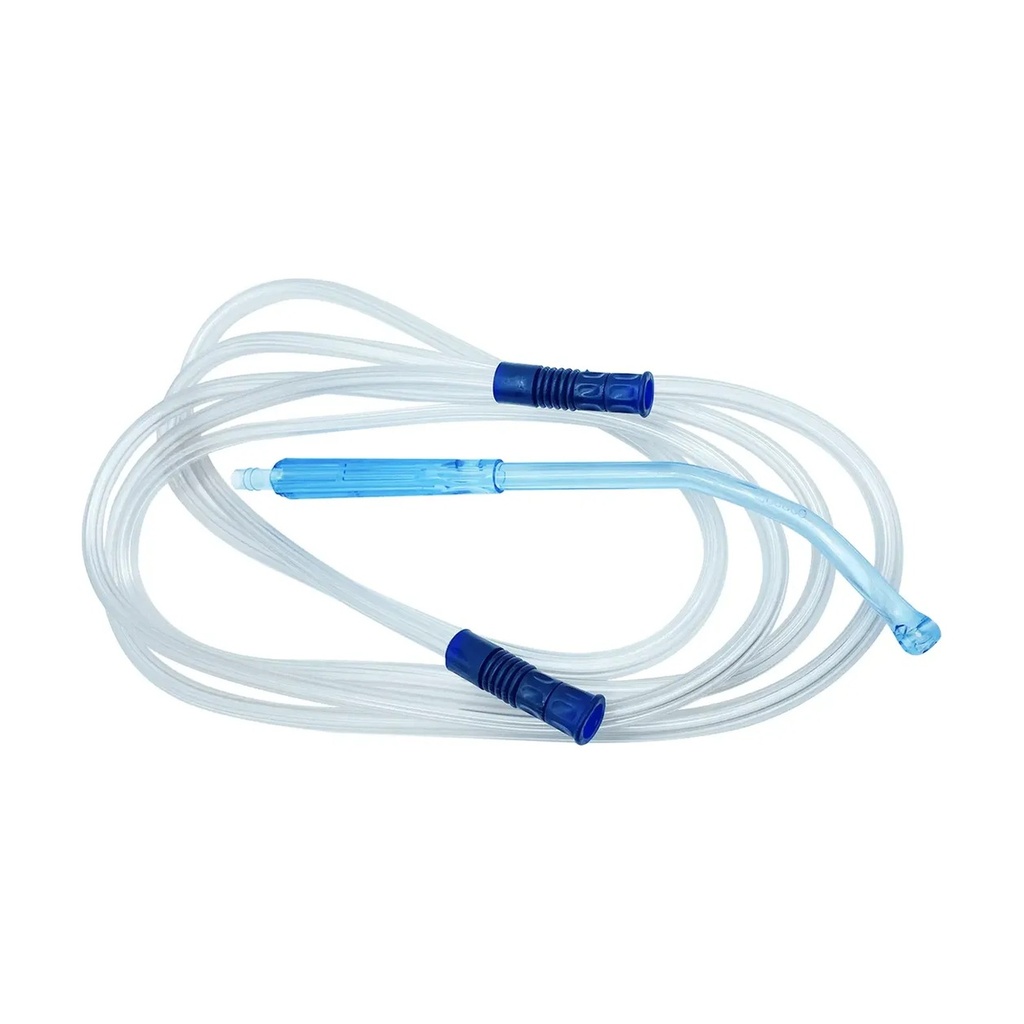 CANULA DE YANKAHUER PVC + TUBO SUCCIÓN 1/4" (3.0M)