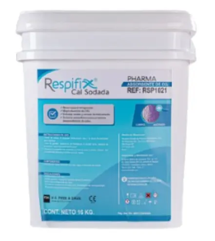 [RSP1021] Cal Sodada Con Indicador De Color Cubeta 16 Kg