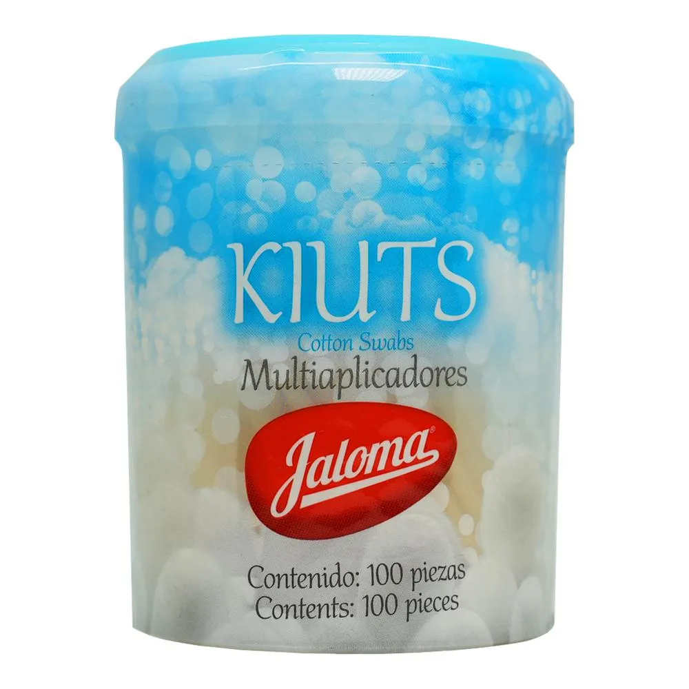 [759684272103] Aplicadores Kiuts Jaloma tarro 100 Piezas