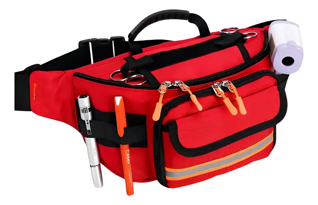 Mochila Cangurera Botiquín Primeros Auxilios