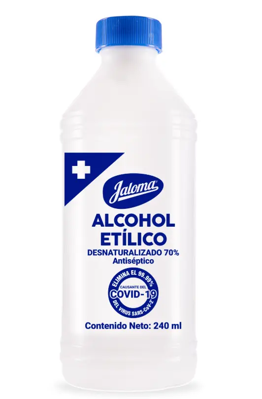Alcohol Desnaturalizado 70° 240 ml