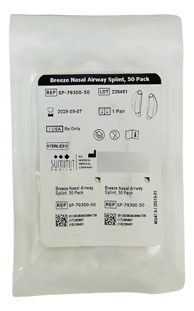 [IISP-79300] Tapon o tlabilla nasal Doyle de silicon par MCA Sumit