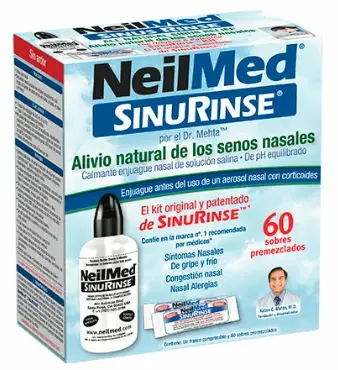 Sinus Rinse Neil Med Kit Con 60 Sobres
