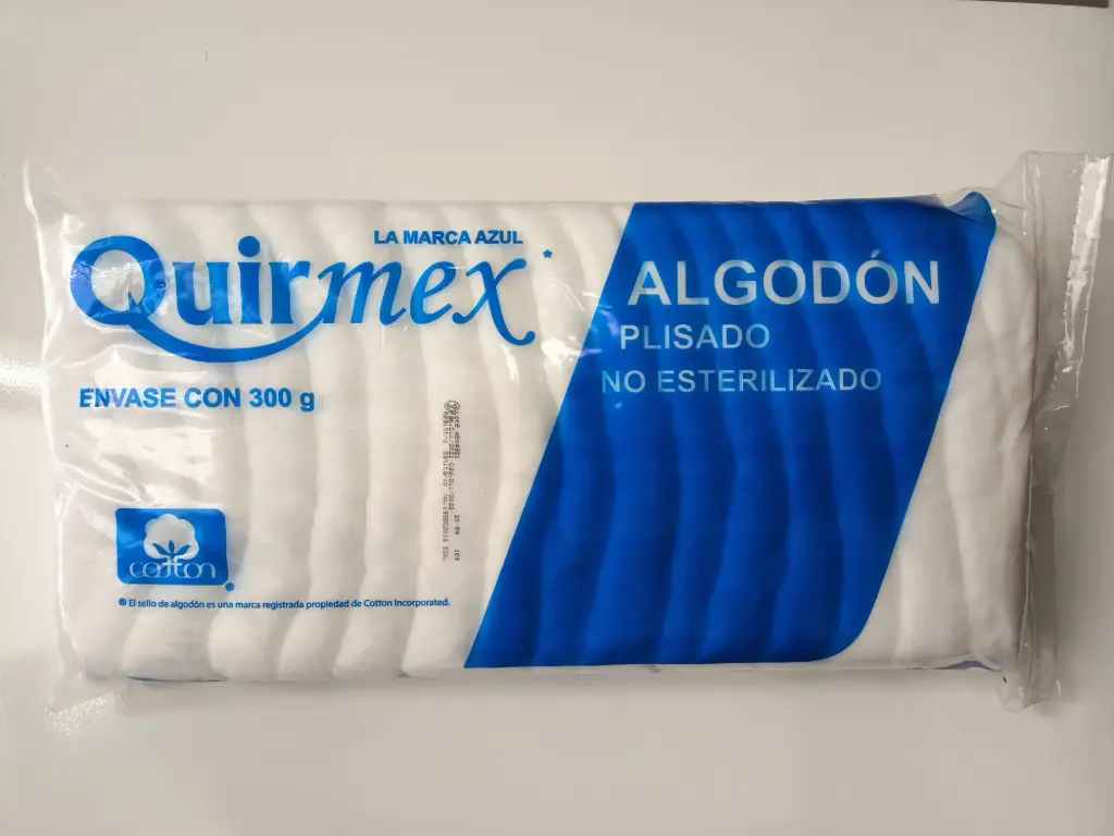 Algodón plisado 300 GRS Quirmex