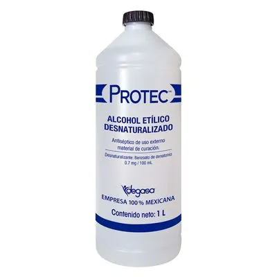 Alcohol Etilico Desnaturalizado Protec 1L