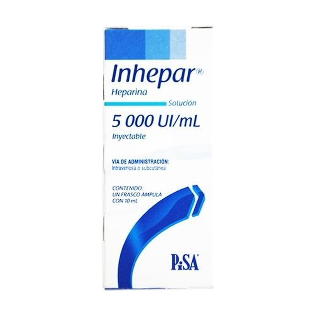 [4000400] Heparina 5000 UI/10 ml c/1 am Pisa (Inhepar)