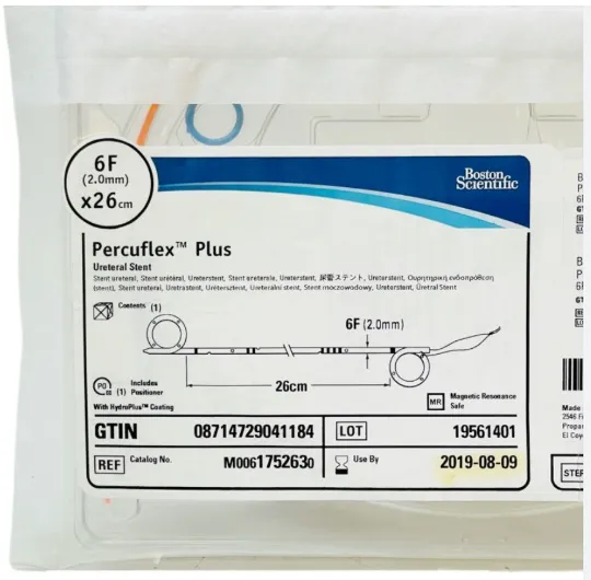 Cateter Ureteral Doble J 6fr 26 cm Boston Scientific